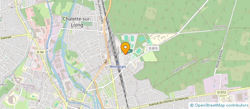 localisation de l'entreprise MADAME MAEVA DUPONT  MONTARGIS