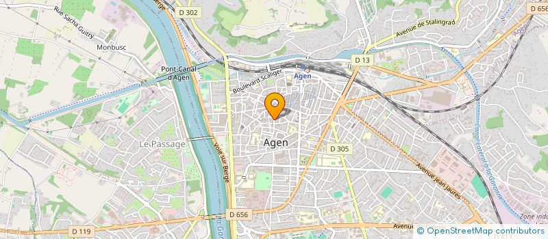 localisation de l'entreprise MADAME MAEVA EL OUADIDI  AGEN