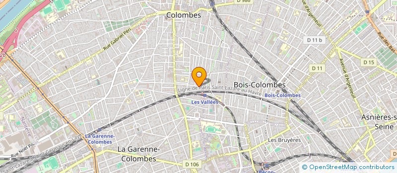 localisation de l'entreprise MADAME MAEVA ELIE à COLOMBES