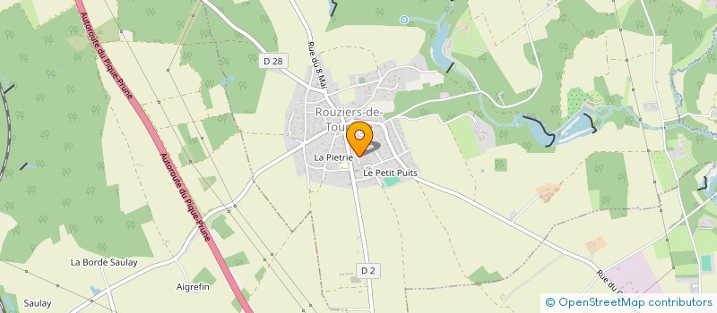 localisation de l'entreprise MADAME MAEVA ELISABETH  ROUZIERS-DE-TOURAINE