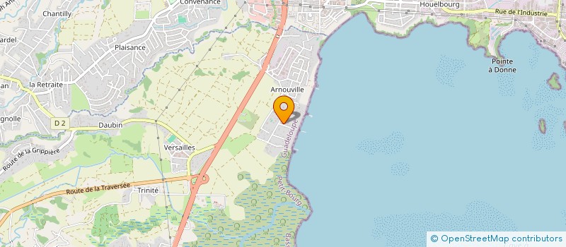 localisation de l'entreprise MADAME MAEVA ENRICO  PETIT-BOURG