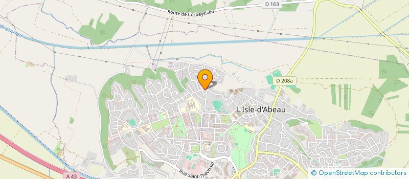 localisation de l'entreprise MADAME MAEVA ESCAMILLA-RUMI  L'ISLE-D'ABEAU