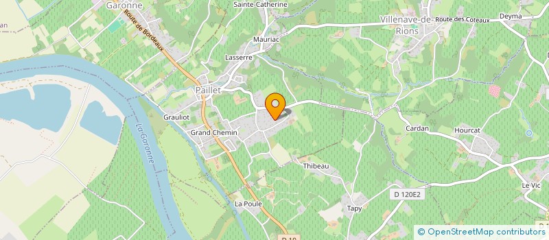 localisation de l'entreprise MADAME MAEVA FAYE  ROCHEFORT