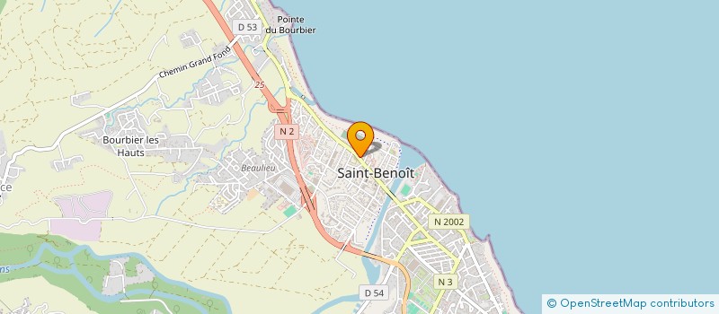 localisation de l'entreprise MADAME MAEVA FERNANTE  SAINT-BENOIT