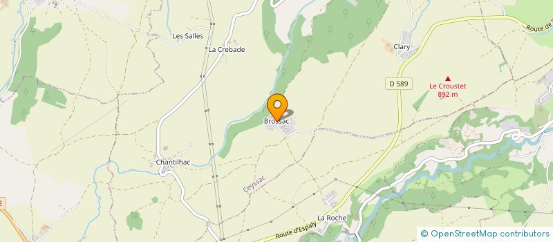 localisation de l'entreprise MADAME MAEVA FLORY-CHAMBON  CEYSSAC