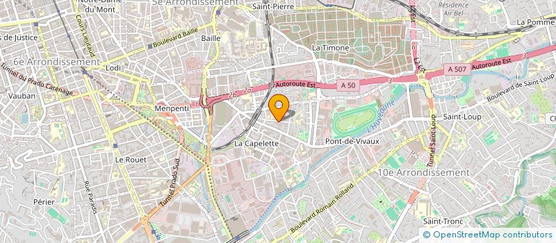 localisation de l'entreprise MADAME MAEVA FOFANA  MARSEILLE