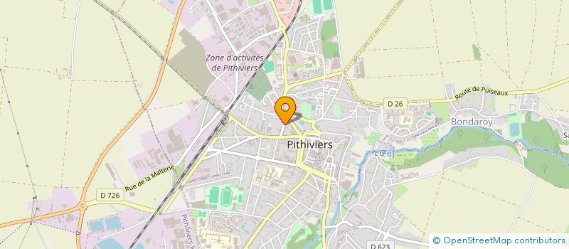 localisation de l'entreprise MADAME MAEVA FONSECA à PITHIVIERS
