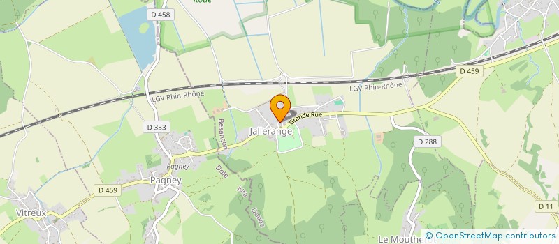 localisation de l'entreprise MADAME MAEVA FOULONNEAU  JALLERANGE