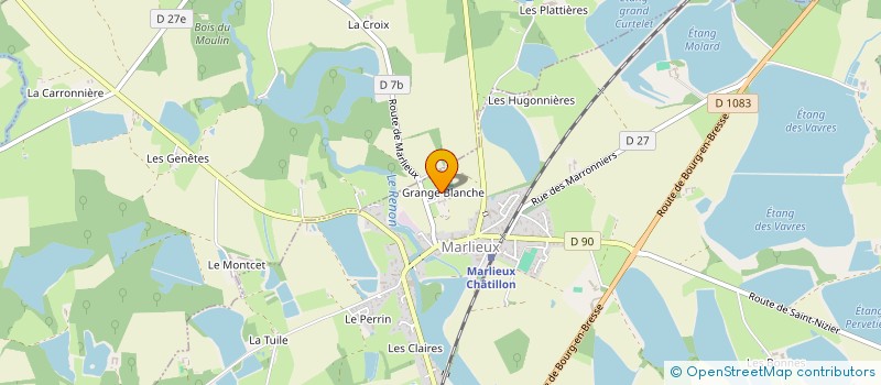 localisation de l'entreprise MADAME MAEVA FRETY à MARLIEUX