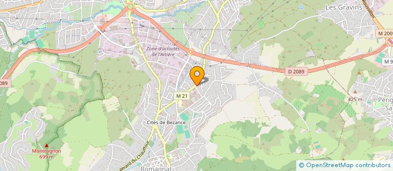 localisation de l'entreprise MADAME MAEVA GAELLE GIRAUD  ROMAGNAT