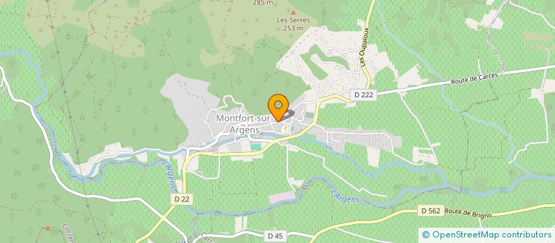 localisation de l'entreprise MADAME MAEVA GATEFAIT à MONTFORT-SUR-ARGENS