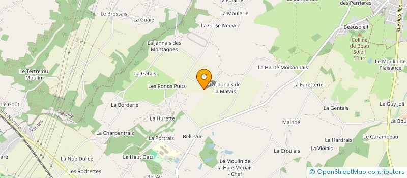 localisation de l'entreprise MADAME MAEVA GERVAIS  CORDEMAIS