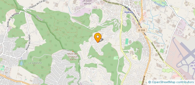 localisation de l'entreprise MADAME MAEVA GILLES à HYERES