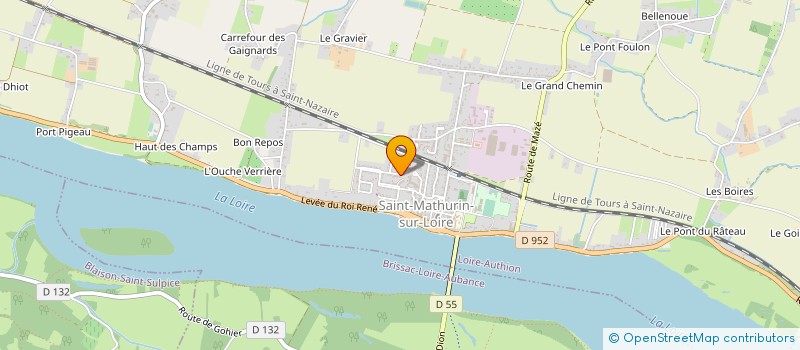 localisation de l'entreprise MADAME MAEVA GIRARD  LOIRE-AUTHION