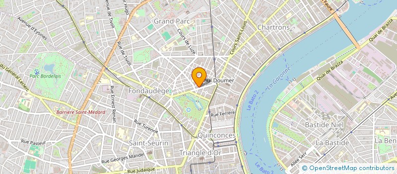 localisation de l'entreprise MADAME MAEVA GIRARDEAU  BORDEAUX