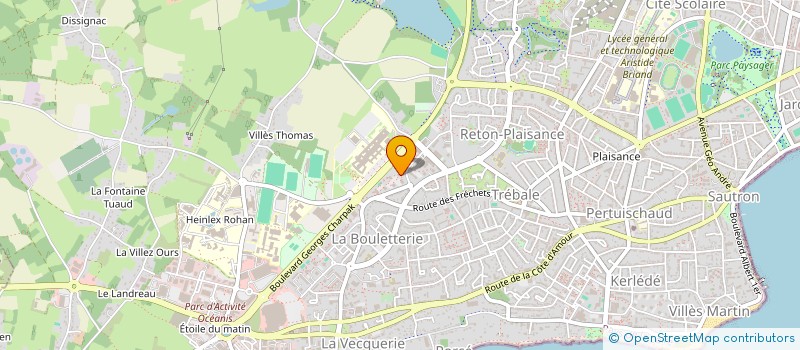 localisation de l'entreprise MADAME MAEVA GOHAUD  SAINT-NAZAIRE