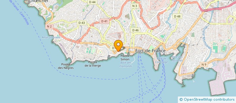 localisation de l'entreprise MADAME MAEVA GOLVET à FORT-DE-FRANCE