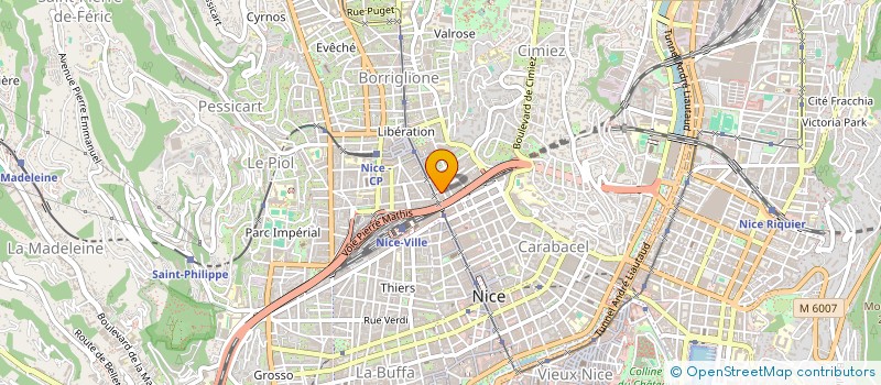 localisation de l'entreprise MADAME MAEVA GORI  NICE