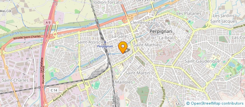 localisation de l'entreprise MADAME MAEVA GORODETZKY  PERPIGNAN