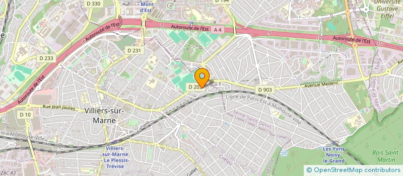 localisation de l'entreprise MADAME MAEVA GRAPAIN à BOBIGNY