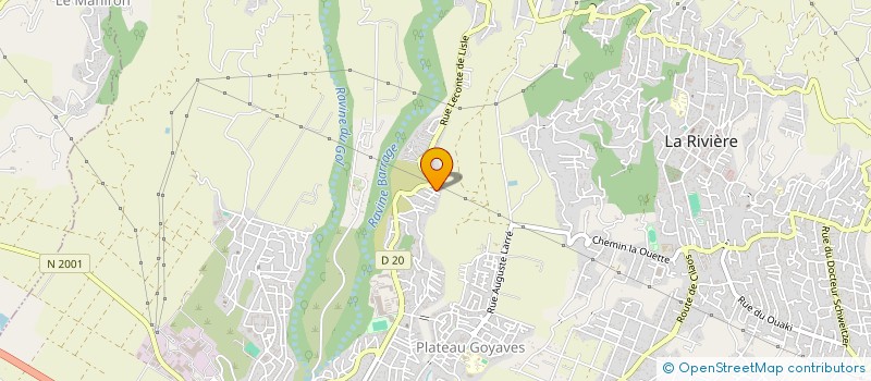 localisation de l'entreprise MADAME MAEVA GRONDIN  SAINT-LOUIS