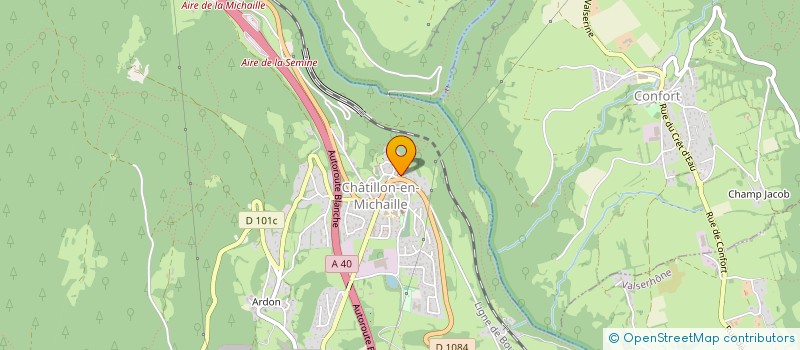 localisation de l'entreprise MADAME MAEVA GROSBOIS à VALSERHONE