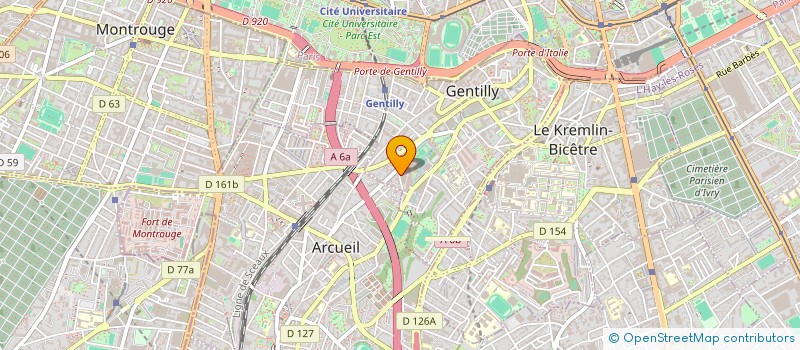 localisation de l'entreprise MADAME MAEVA GUERRY à GENTILLY