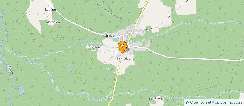 localisation de l'entreprise MADAME MAEVA GUICHAOUA  UZESTE