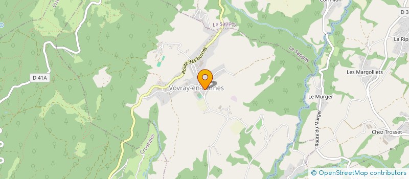 localisation de l'entreprise MADAME MAEVA GUILLON  VOVRAY-EN-BORNES