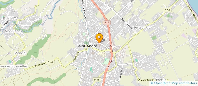 localisation de l'entreprise MADAME MAEVA HAPOLD  SAINT-ANDRE