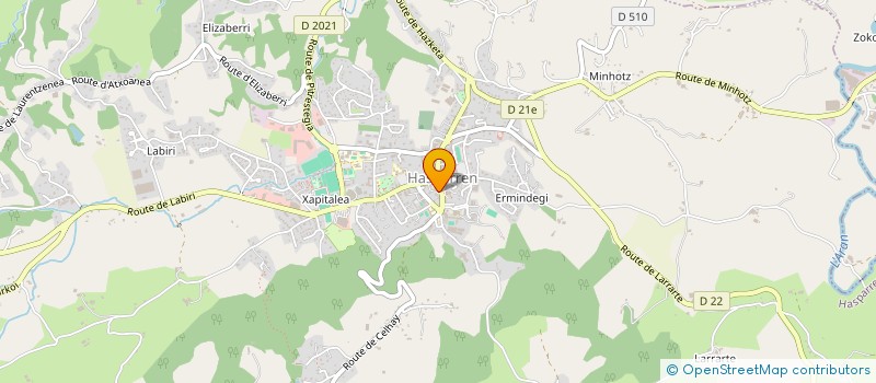 localisation de l'entreprise MADAME MAEVA HERRENG  HASPARREN