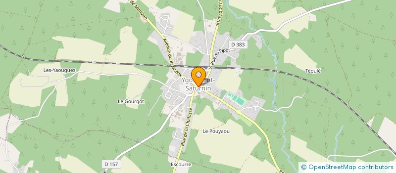 localisation de l'entreprise MADAME MAEVA HONTARREDE à YGOS-SAINT-SATURNIN