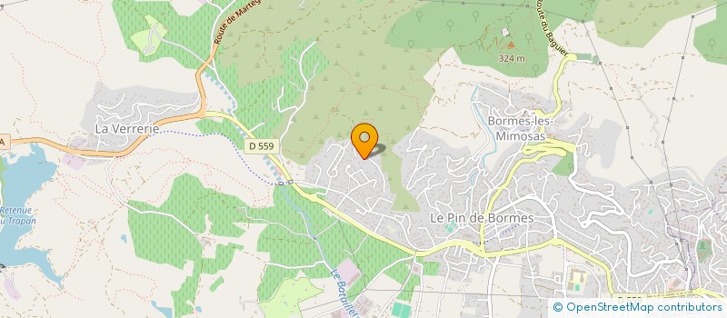 localisation de l'entreprise MADAME MAEVA HOUILLON  BORMES-LES-MIMOSAS