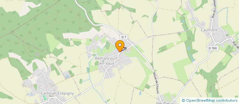 localisation de l'entreprise MADAME MAEVA HOUZE à BETHANCOURT-EN-VAUX
