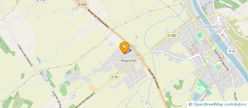 localisation de l'entreprise MADAME MAEVA HUART  VILLEMUR-SUR-TARN