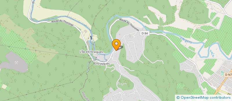 localisation de l'entreprise MADAME MAEVA HUCTIN  VIDAUBAN