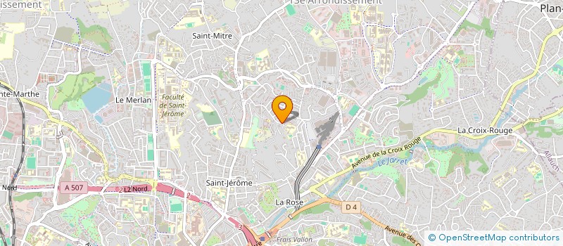 localisation de l'entreprise MADAME MAEVA JAMIS  MARSEILLE