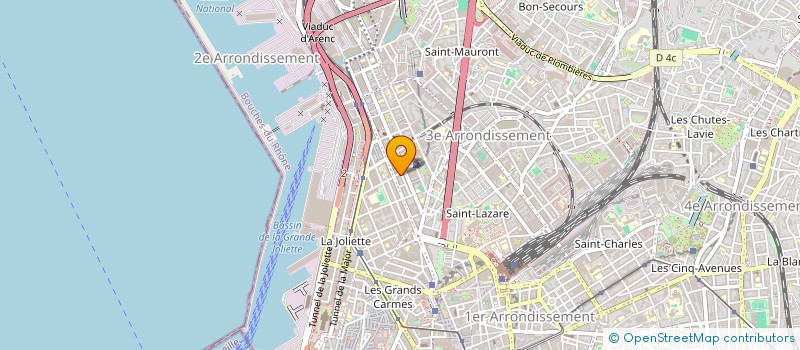 localisation de l'entreprise MADAME MAEVA JEGO à MARSEILLE