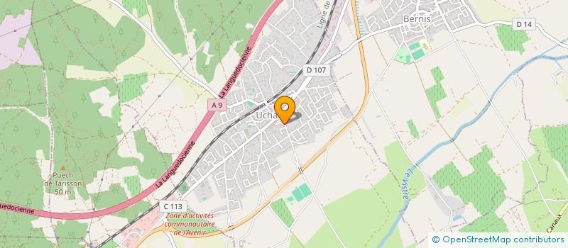 localisation de l'entreprise MADAME MAEVA KLAIN  UCHAUD