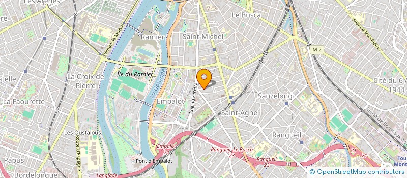 localisation de l'entreprise MADAME MAEVA LABEGORRE à TOULOUSE