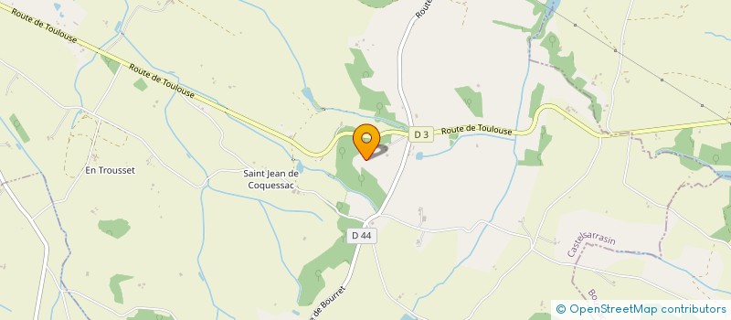 localisation de l'entreprise MADAME MAEVA LACOSTE  LARRAZET