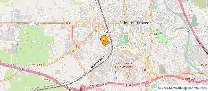 localisation de l'entreprise MADAME MAEVA LAFONT  SALON-DE-PROVENCE
