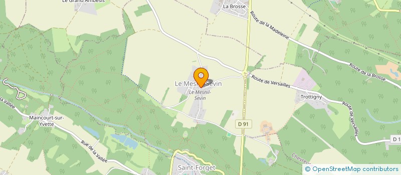 localisation de l'entreprise MADAME MAEVA LAURENCE REFFORD  SAINT-FORGET