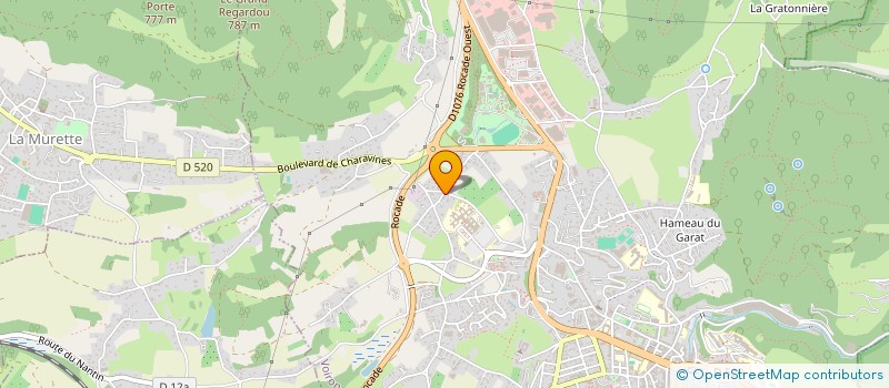 localisation de l'entreprise MADAME MAEVA LE BIHAN à VOIRON