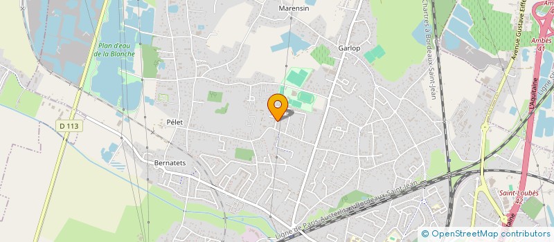 localisation de l'entreprise MADAME MAEVA LE CORRE à AMBARES-ET-LAGRAVE