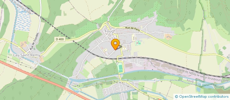 localisation de l'entreprise MADAME MAEVA LECLERQ  FOUG