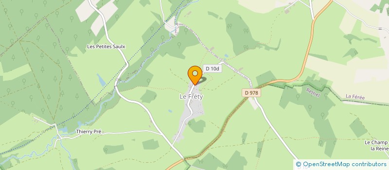 localisation de l'entreprise MADAME MAEVA LEFEVRE  LE FRETY