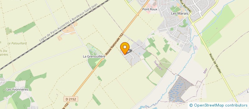 localisation de l'entreprise MADAME MAEVA LEMEUX  SUEVRES