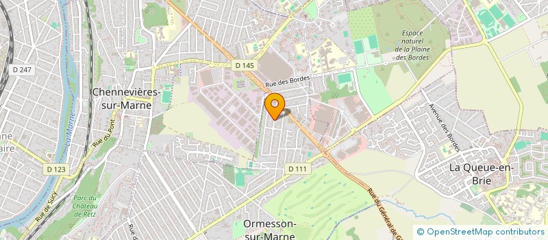 localisation de l'entreprise MADAME MAEVA LOPES NUNES  ORMESSON-SUR-MARNE