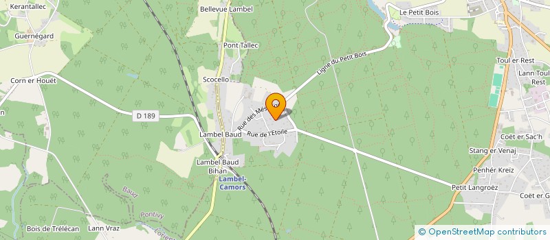 localisation de l'entreprise MADAME MAEVA LOYER  CAMORS